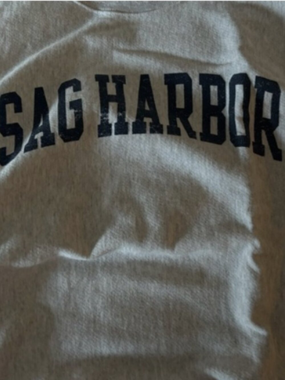 Sag Harbor Champion Light Gray Reverse Weave Sweatshirt